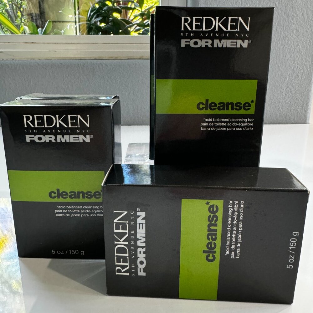 Redken Men's Bar:  Soap New in Box:  Lot of 6